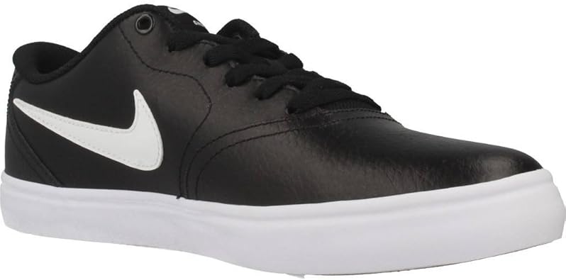 men's nike sb check solar leather skate shoe
