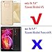 [2 Packs] Xiaomi Redmi 4X Screen Protector, Redmi 4X Tempered Glass Screen Protector, Anti-Scratch HD Screen Protector for 5.0'' Xiaomi Redmi 4X [Not fit 5.5'' Xiaomi Redmi Note 4X]