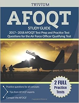 Amazon Com Afoqt Study Guide 2017 2018 Afoqt Test Prep