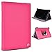 Fucshia Rotating Case 360 Stand for Amazon Fire Tablet 7
