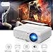 Video Projector HD LED LCD Display 200" 3900 Lumen Home Projector Support 1080P for Outdoor Indoor Movie Night, Home Cinema Theater for Cable TV Blu-ray DVD Player Laptop iPhone Smartphone HD Game