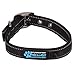 Max and Neo MAX Reflective Metal Buckle Dog Collar - We Donate a Collar to a Dog Rescue for Every Collar Sold (Large, Black)