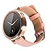 Xiemin 16MM Lady Leather Watch Band/Strap Watchband for Moto360 2nd gen Generation Regular Replacement Strap 16mm-Band (Rose Gold-Regular Style)