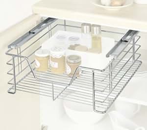 Wenko 5911500 - Cesto extraíble para armarios de cocina (tamaño grande