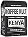 Koffee Kult Limited - Kenya Coffee Beans Whole Medium Roast - 100% Single Origin Direct Trade Arabica Beans - Fresh Artisan Roasted (Kenya, 32oz)