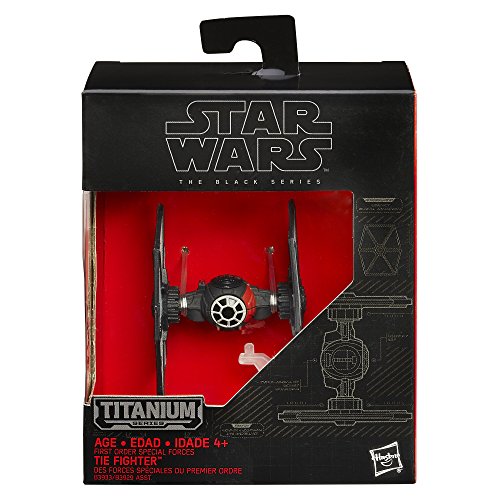 Star Wars Episode VII Black Series Titanium First Order Special Forces TIE Fighter