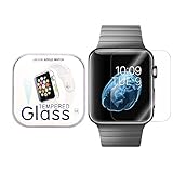 Apple Watch 42mm Smart Watch Screen Protector, Kayane empered Glass Screen Protector [Bubble Free ][Scratch Resistant][Easy Installation] for Apple Watch 42mm (2 pack)