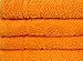 Quick Dry, 100% Cotton, Hand, Hair, Face, Gym, Spa Towel, Absorbent, Light Weight (Orange, 4 Pack, 16x28 Inch)