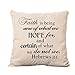 BEAUTYVAN Square Pillow Cover Toss Pillow Case Hidden Zipper Closure 18x18 Pillow Covers (Beige C)