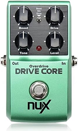 Amazon Nuxドライブコアオーバードライブギターエフェクトペダル 楽器玩具 おもちゃ