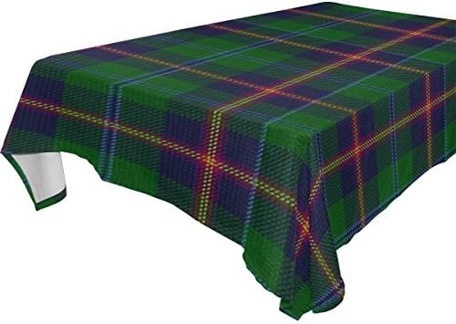 BYouLockX tartan check Scotch plaid Rectangle Tablecloth