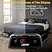 Alarm Clock Radio - Digital Alarm Clock with 20 AM&FM Radio Stations, Radio Alarm Clock with Dual Alarms, Sleep Timer, Snooze, Dimmer, 0.6
