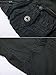 OCHENTA Men's Cotton Loose Fit Multi Pocket Cargo Shorts #3233 Dark grey 36