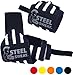 Wrist Wraps by Steel Sweat - Best for Weight Lifting, Powerlifting, Gym and CrossFit Training - Heavy Duty Support in Sizes 14