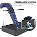 AMVR Dual Charger Magnetic Charging Station/Stand,Support Firmware Upgrade for HTC Vive or Pro Controller (Carbon Fiber)