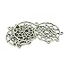 Baosity 120pcs Vintage Alloy Metal Dream Catcher Charms Pendant + 100pcs Feather Leaf Jewelry Finding