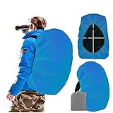 Joy Walker Waterproof Backpack Rain Cover for (15-90L) (Acqua, Middle (for 30-40L Backpack))