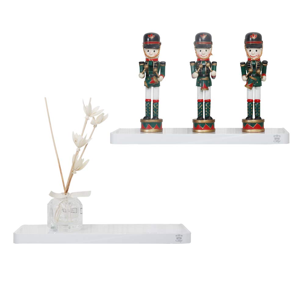 CRW Bathroom shelf organizer Storage Wall Mounted holder