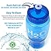 NES 27 oz BPA Free Sports Water Bottle, Blue