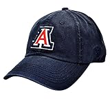 Arizona Wildcats Adjustable Enzyme Washed Hat - Navy