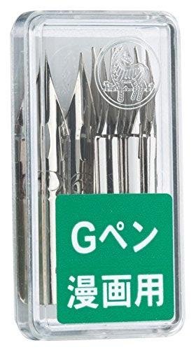 Tachikawa Comic Pen Holder & Zebra Comic Pen Bundle Set, Tachikawa Comic Pen Nib Holder (T-40), (T-36W) + Zebra Comic Pen Nib Chrome (PG-6B-C-K) + Daidai Original Ballpoint Pen Made from Zebra