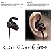 FUNBOT Bluetooth Headphones V4.1 Magnetic Intelligent Switch Wireless In-Ear Earbuds Sweatproof Earphones Lightweight Noise Cancelling Headsets with Mic for Sports Running Gym