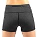 Munvot Women's Active Yoga short With Side Pocket M