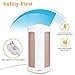Essential Oil Diffuser, StarryBay 100ml Unique Aroma diffuser, Portable & 20db Super Quiet Ultrasonic Oil Diffuser Cool Mist Purifier Humifdifier with Auto Power-off, Intermittent Mist - White