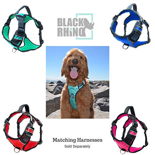 image for Black Rhino The Comfort Grip - Heavy Duty Double Handle Leash for Medi