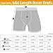 FITEXTREME Mens Breathable Performance Stretch Boxer Briefs 3 to 5 Pack
