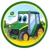 Johnny Tractor Dessert Plates (8 Count)
