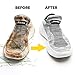 Jazba Laundry Bag Shoes Wash Bag Medium Mesh Shoes Laundry Bags for Washing Machine Laundry Dryer for Shoes Sneakers Knitted Socks Shoes