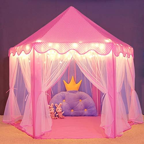 Wilwolfer Princess Castle Play Tent for 