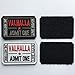 SpaceAuto Ticket to Valhalla Admit One Die Historic Live Again 3D Embroidered Tactical Morale Badge Hook & Loop Patch 2.99