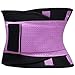 VENUZOR Waist Trainer Belt for Women - Waist Cincher Trimmer - Slimming Body Shaper Belt - Sport Girdle Belt (UP Graded)(Purple,X-Large)