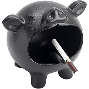 Asbak Gepersonaliseerde Grote Mond Varken Asbak Leuke Keramiek Asbak Decoratie Thuis Cartoon Dier Sigaret Asbak Thuis En…