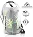 Live Infinitely 20L Waterproof Dry Bag Transparent TPU Which is Stronger, Softer & More ECO Friendly Than PVC –Reinforced Bottom, Carry Handle & Double Top Seal Keep Your Belongings Safe & Dry