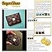 Auner Women's Small Rfid Credit Card Holder Case Wallet Cute Leather Coin Purse (Brown)