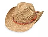Wallaroo Hat Company Women’s Catalina Cowboy Hat – Raffia, Modern Cowboy, Designed in Australia