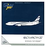 Gemini Jets El Al 737-900ER Die Cast Aircraft (1:400 Scale)