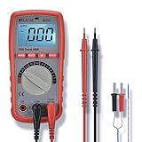 Digital Multimeters WELAISE Auto-Ranging Non Contact Voltage Detection Electronic, AC/DC/Ohm/Volt Test Meter Multi Tester W/Temperature/BatteryTest