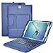 IVSO Keyboard case for Samsung Galaxy Tab S2 9.7 - Ultra-Thin Detachable Wireless Keyboard Stand Case/Cover for Samsung Galaxy Tab S2 9.7 Tablet -with Free Stylus Pen (Blue)