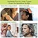 Wooden Detangling Paddle Hair Brush + FREE Mini Travel Brush - Natural Vegan Bamboo Bristle - Detangler Hairbrush for Women Men, Kids - Massage Scalp & Anti-Static Comb - Dry or Wet Hair by FunfulHome