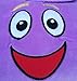 IGBBLOVE Dora Explorer Soft Plush Backpack Rescue Bag, Purple
