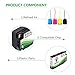 GREENSKY Compatible Ink Cartridge Replacement for HP 950XL ( Black,Cyan,Magenta,Yellow , 4-Pack )