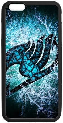 Fashion Fairy Tail Anime Protective Hard TPU Rubber Coated Case Cover for iPhone 6 Plus 5.5 inch