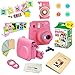Fujifilm Instax Mini 9 Instant Camera FLAMINGO PINK w/ Film and Accessories – Polaroid Camera Kit