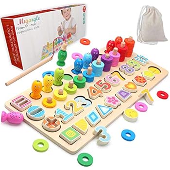toddlers sorter stacking math