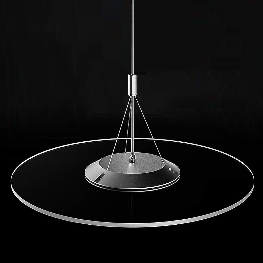 GRGR 24W Led Dimmbar Hängelleuchte Rund Esstischlampe Disc