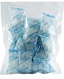 Uline Silica Gel Desiccants Packets - 10 Gram Cotton, 25 Pack